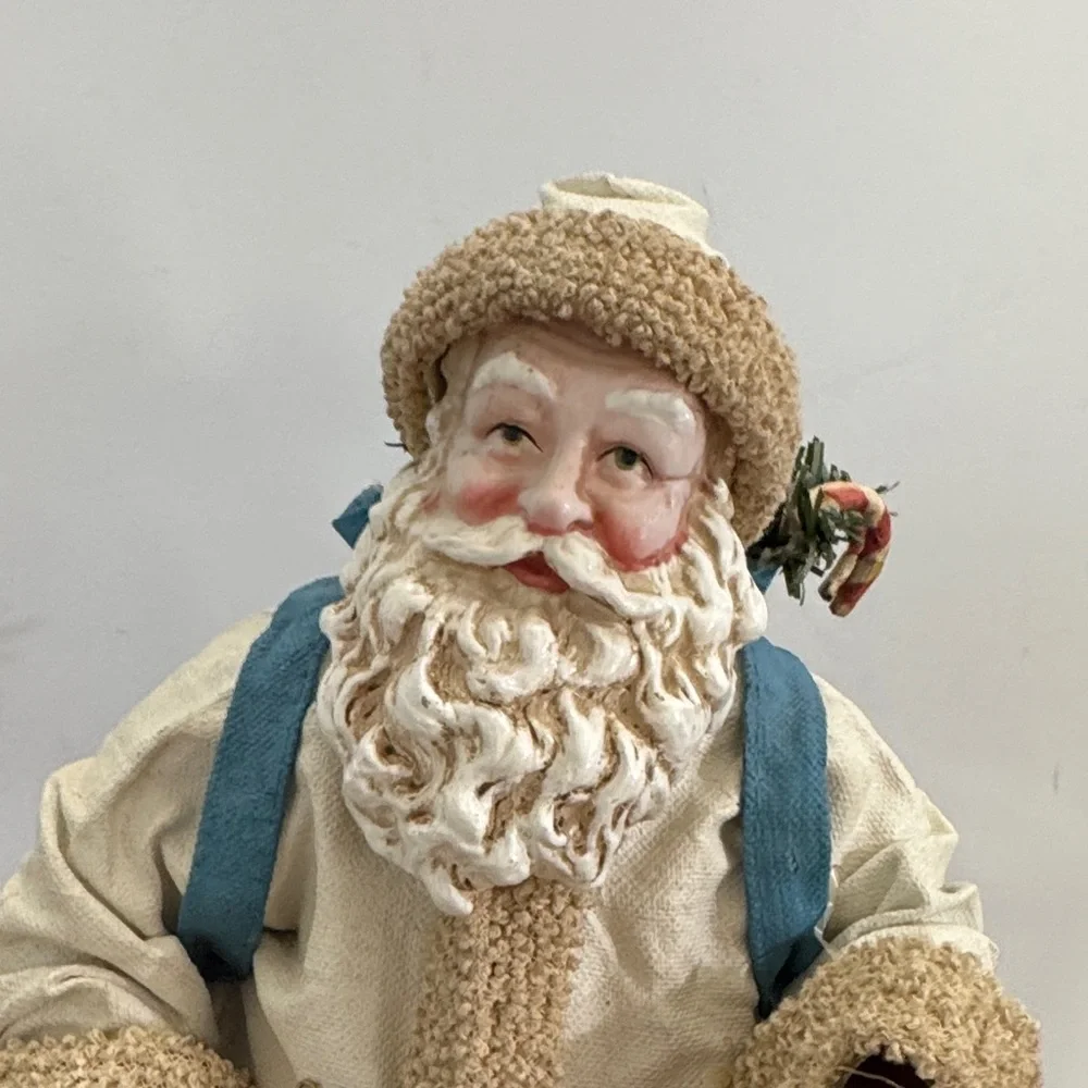 Possible Dreams Clothtique Santa figurine,  